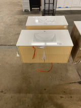 Madison Avenue Vanity 2Dr 36x18x33.5 VW top in Maple