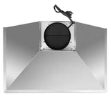 30 in. Vista Collection 380 CFM Ducted Wall Mount Range Hood, Touch Controls, LED Lights, Stainless Steel