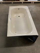 Aloha 60 in. x 30 in. Soaking Bathtub with Right Drain in Bone