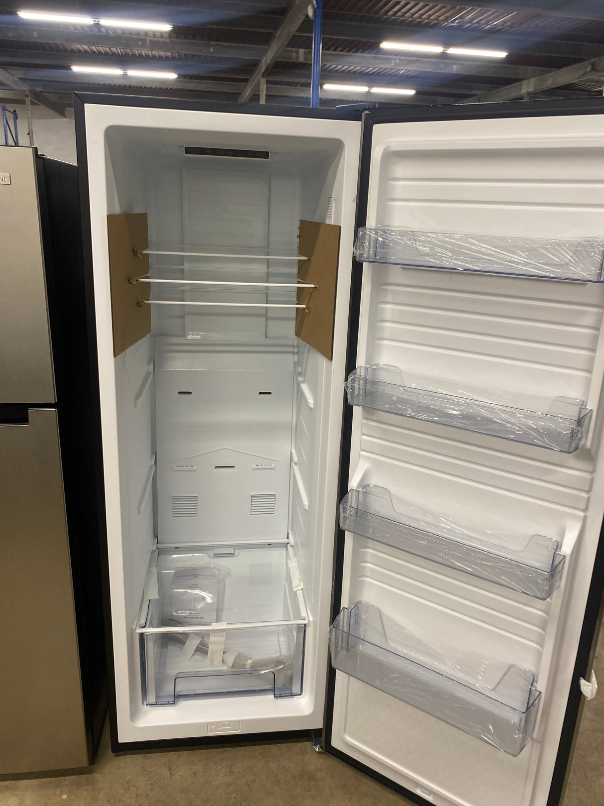 11 cu. ft. Convertible Auto Defrost Garage Ready Upright Freezer/Refrigerator in Stainless Steel, Energy Star