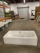 Maui 60 in x 30in Soaking Bathtub with Right Drain