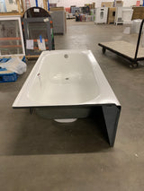 Maui 60 in. x 30 in. Soaking Bathtub with Right Drain in White