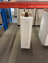 Westfield Feather White Wood Shaker Stock Assembled Base Kitchen Cabinet (23.75 in. W x 35 in. H x 9 in. D)