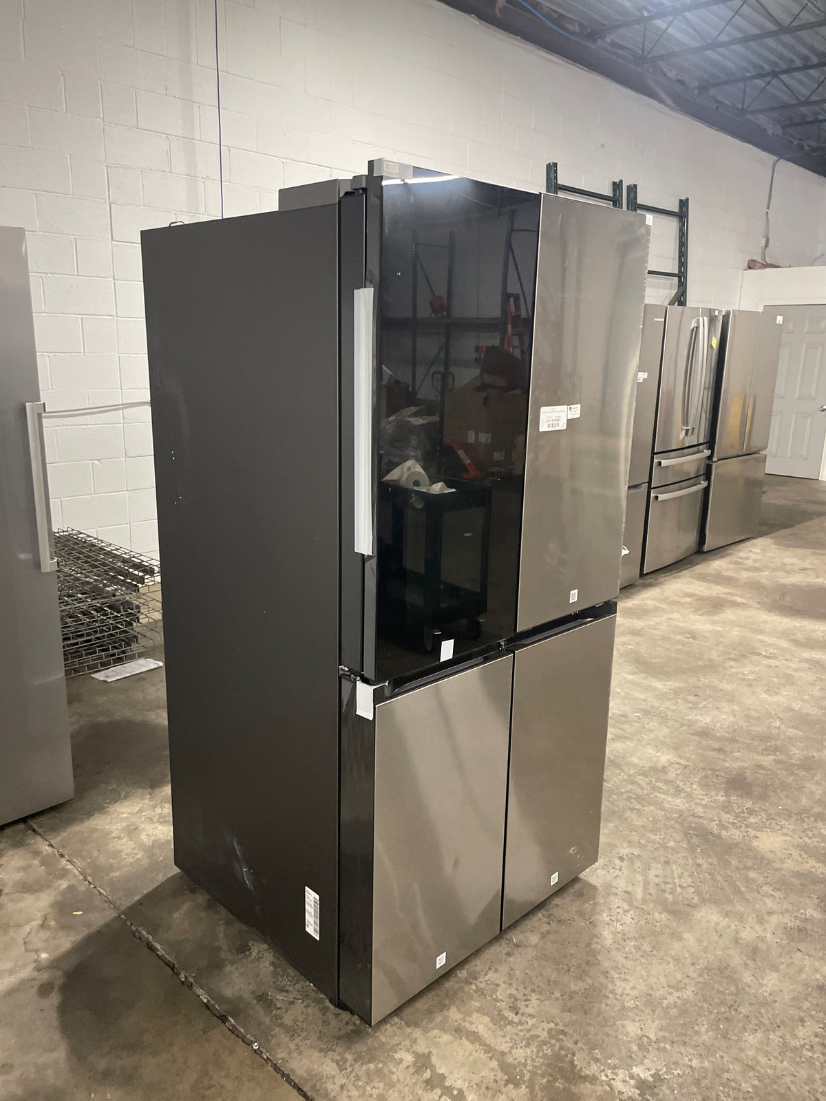 Samsung 29 cu. ft. Bespoke 4-Door Flex Refrigerator with Beverage Center