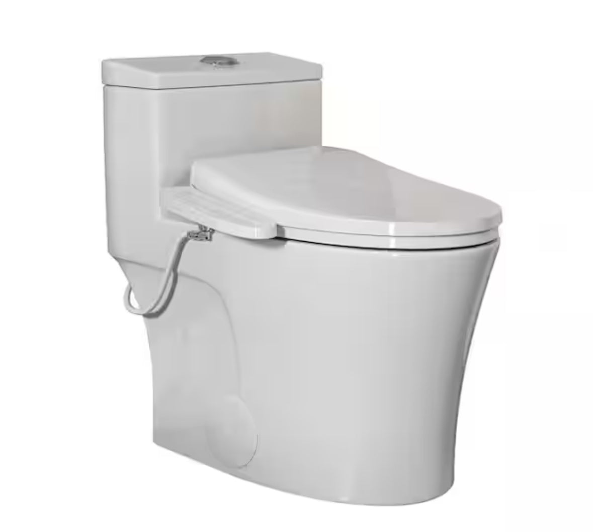 1-Piece Elongated Chair Smart Bidet Seat