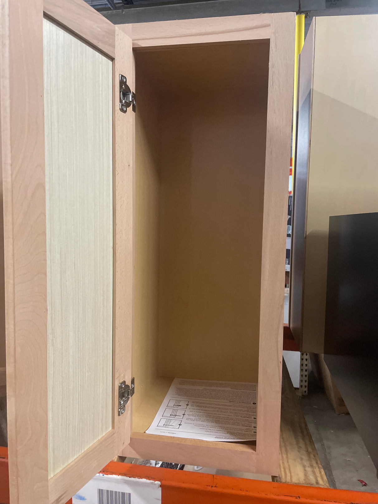 Hampton 12 in. W x 12 in. D x 30 in. H Assembled Wall Kitchen Cabinet in Unfinished