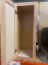 Hampton 12 in. W x 12 in. D x 30 in. H Assembled Wall Kitchen Cabinet in Unfinished