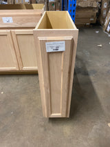 Hampton Assembled 9x34.5x24 in. Base Cabinet in Unfinished Beech