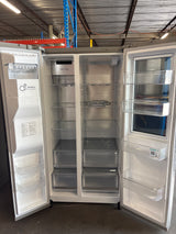LG 27 cu.ft. Smart Side-By-Side InstaView Door-in-Door Refrigerator with Craft Ice in Stainless Steel