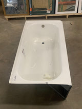 Maui 60 in. x 30 in. Soaking Bathtub with Right Drain in White