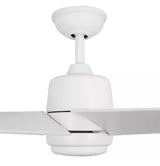 Mena 54 in. White Color Changing Integrated LED Indoor/Outdoor Matte White Ceiling Fan with Light Kit and Remote Control