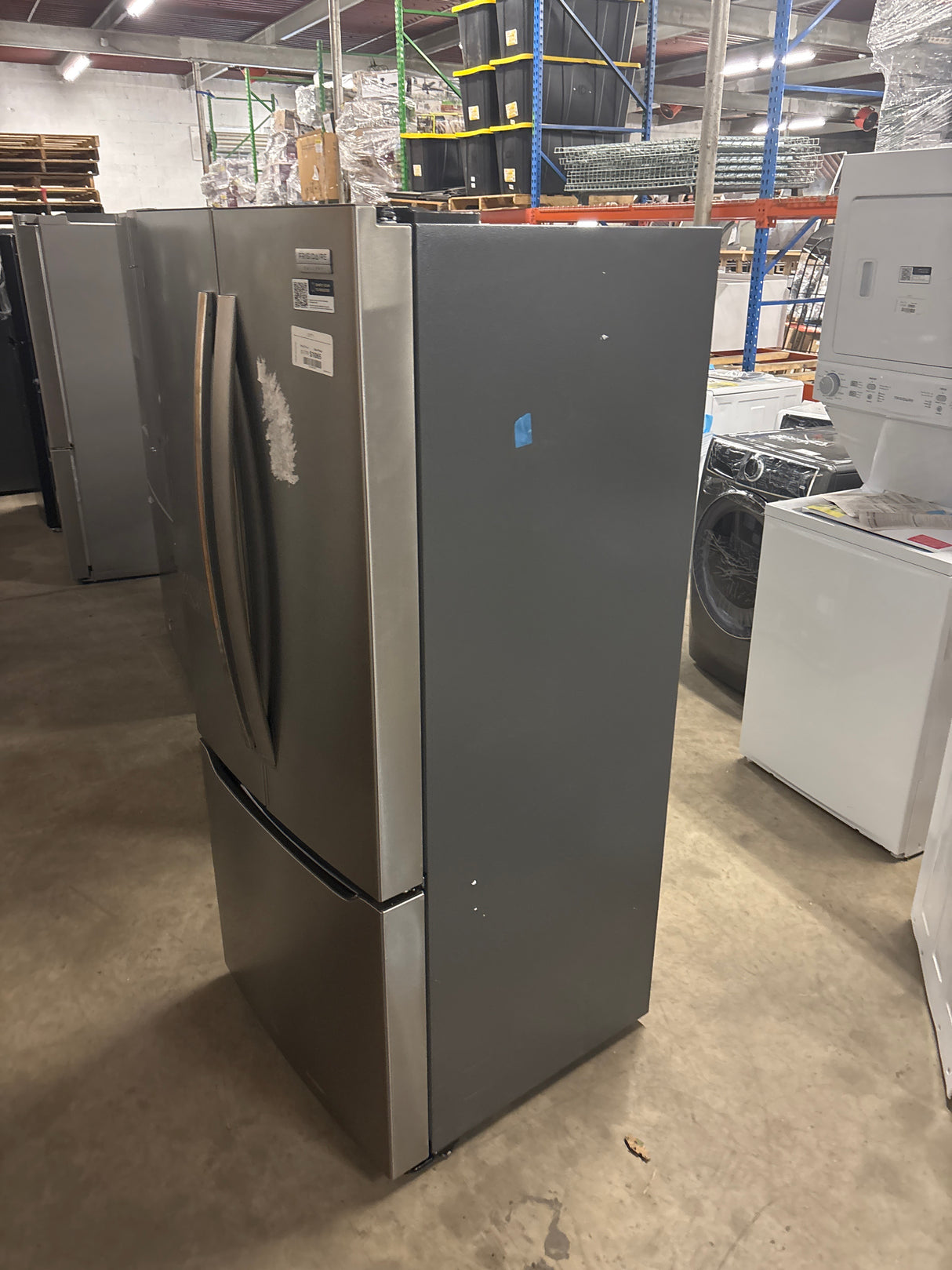 Gallery 30 in. 20 cu. ft. Standard Depth French Door Refrigerator in Stainless Steel with Internal Water Dispenser