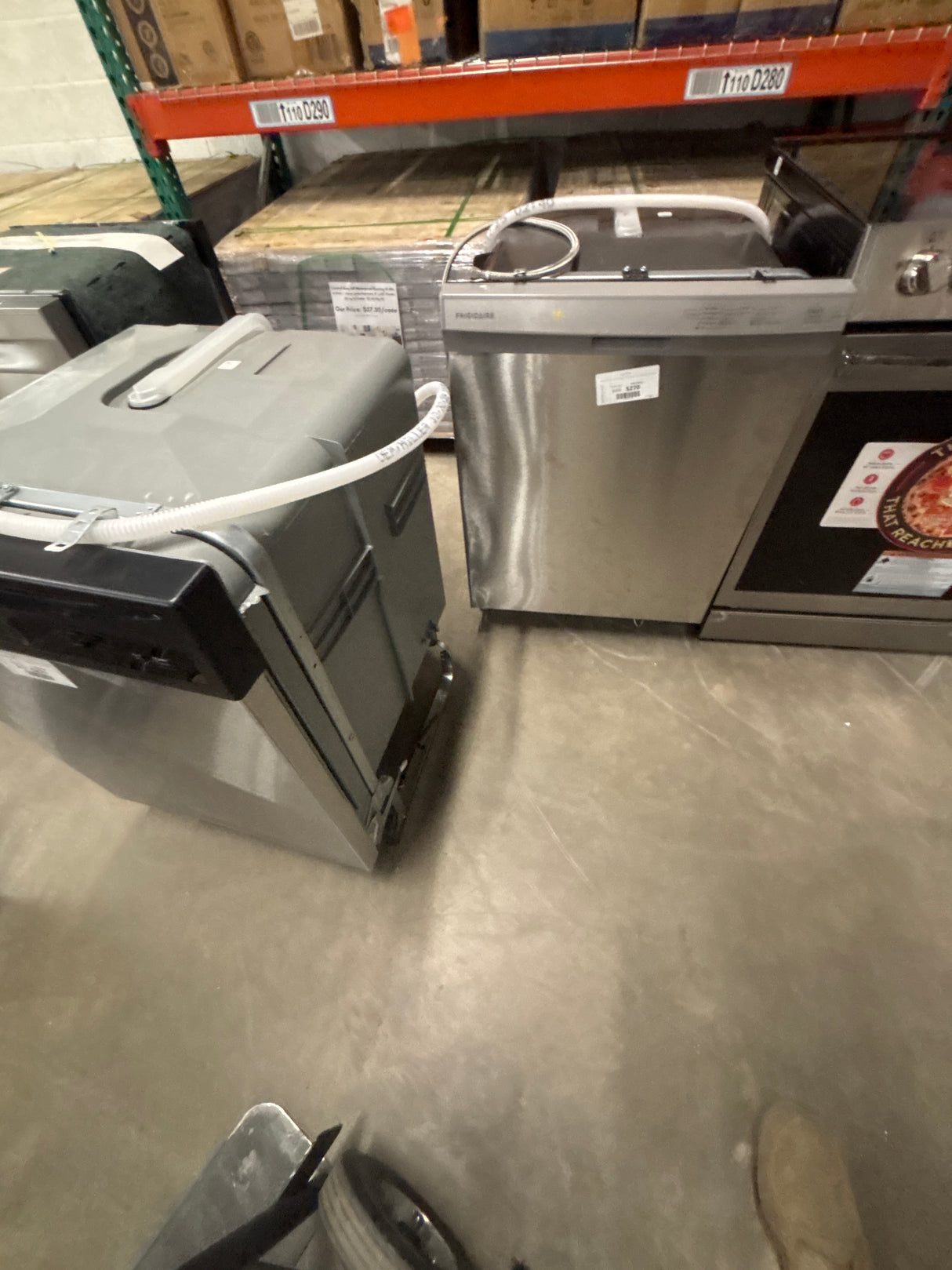 24 in. Front Control Smart Built-In Tall Tub 62 dBA Dishwasher in Stainless Steel