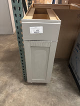 Westfield Dusk Gray Shaker Stock Assembled Base Kitchen Cabinet (12 in. W x 23.75 in. D x 35 in. H)