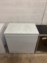 7.0 cu. ft. Manual Defrost Chest Freezer with LED Light in White Garage Ready