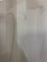 10 ft. L x 25 in. D Unfinished Birch Butcher Block Standard Countertop with Standard Edge