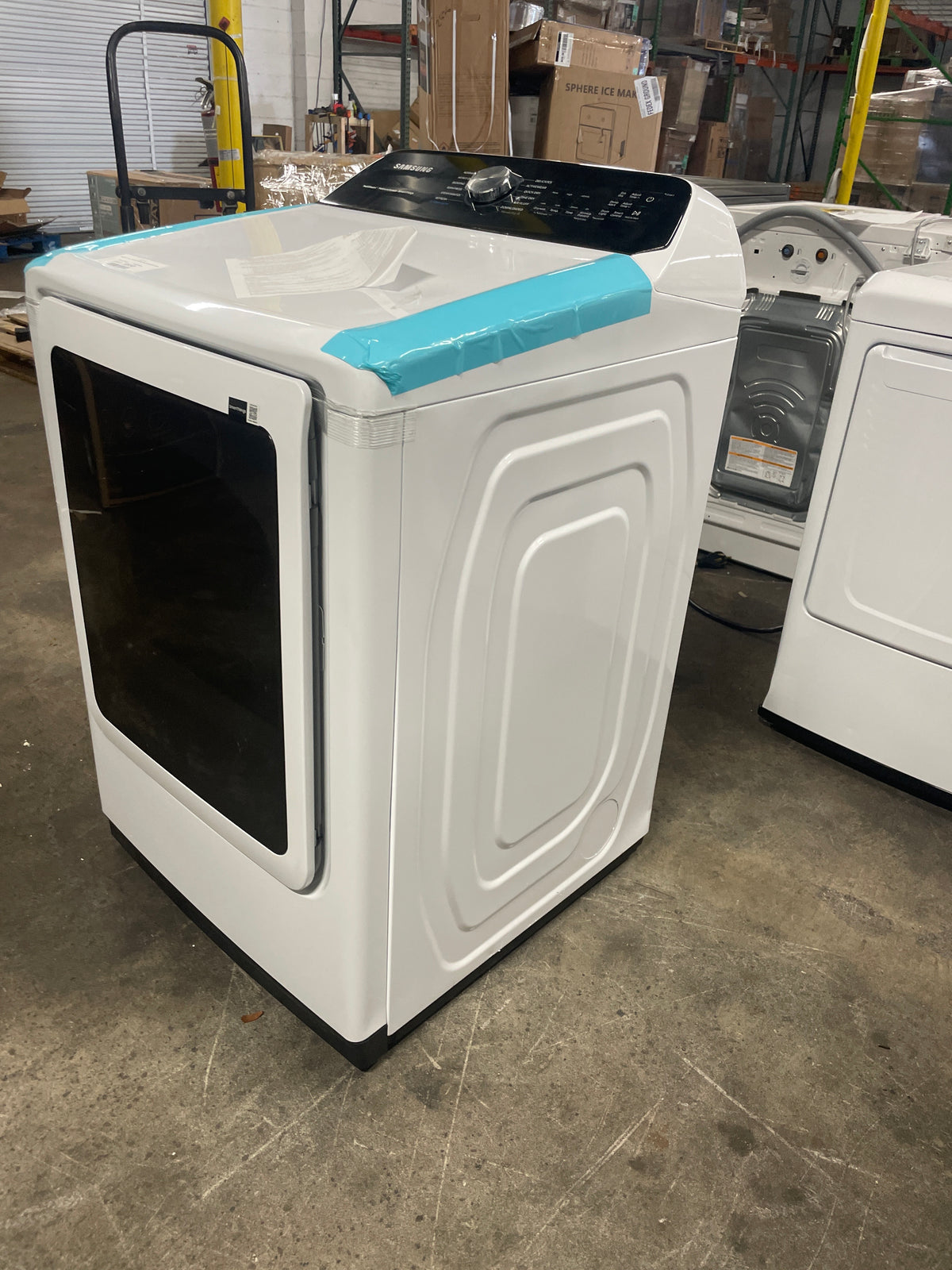 Samsung 7.4 cu. ft. Smart ELECTRIC Dryer with Steam Sanitize+
