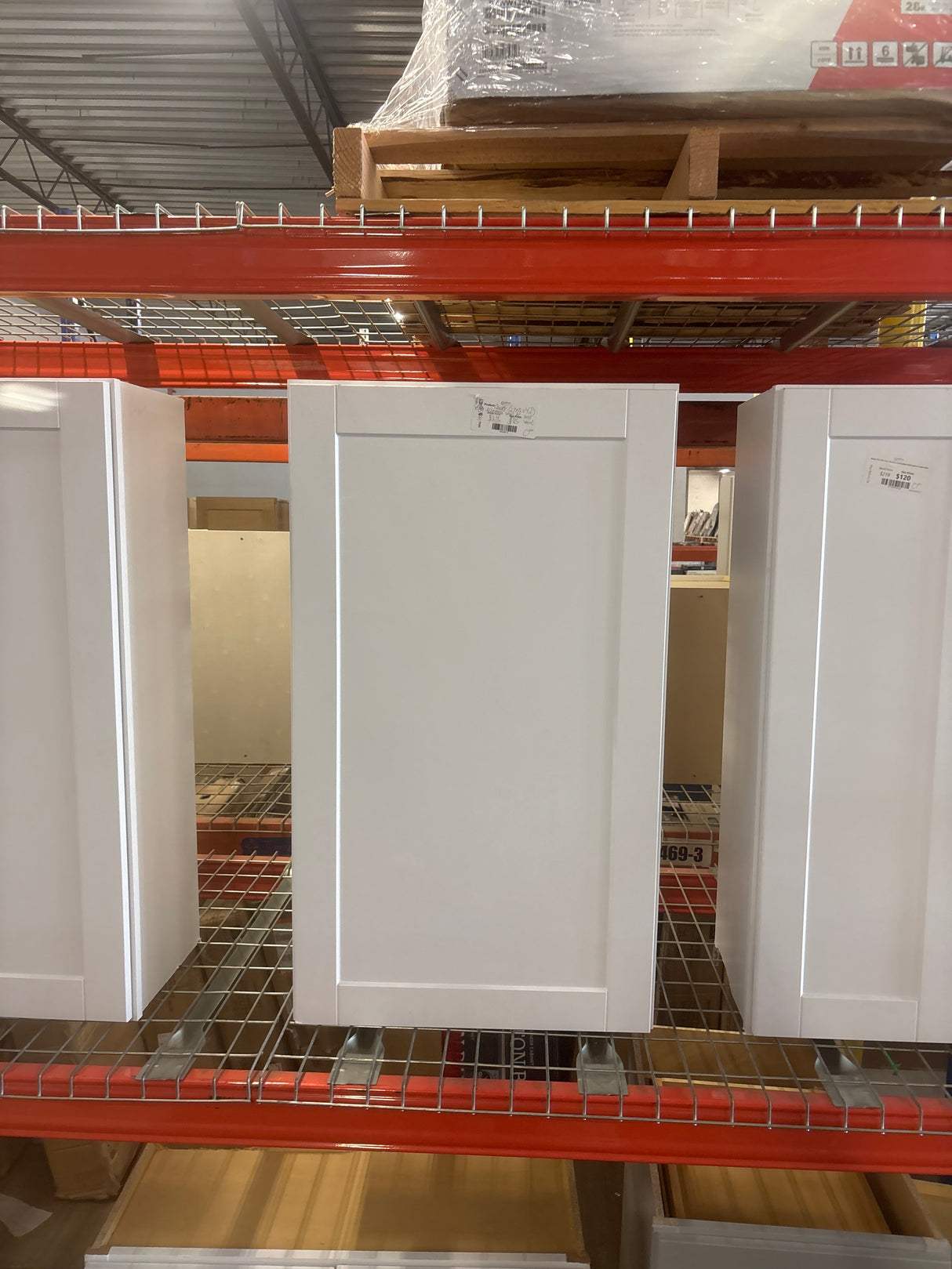 Shaker 24 in. W x 12 in. D x 42 in. H Assembled Wall Kitchen Cabinet in Satin White