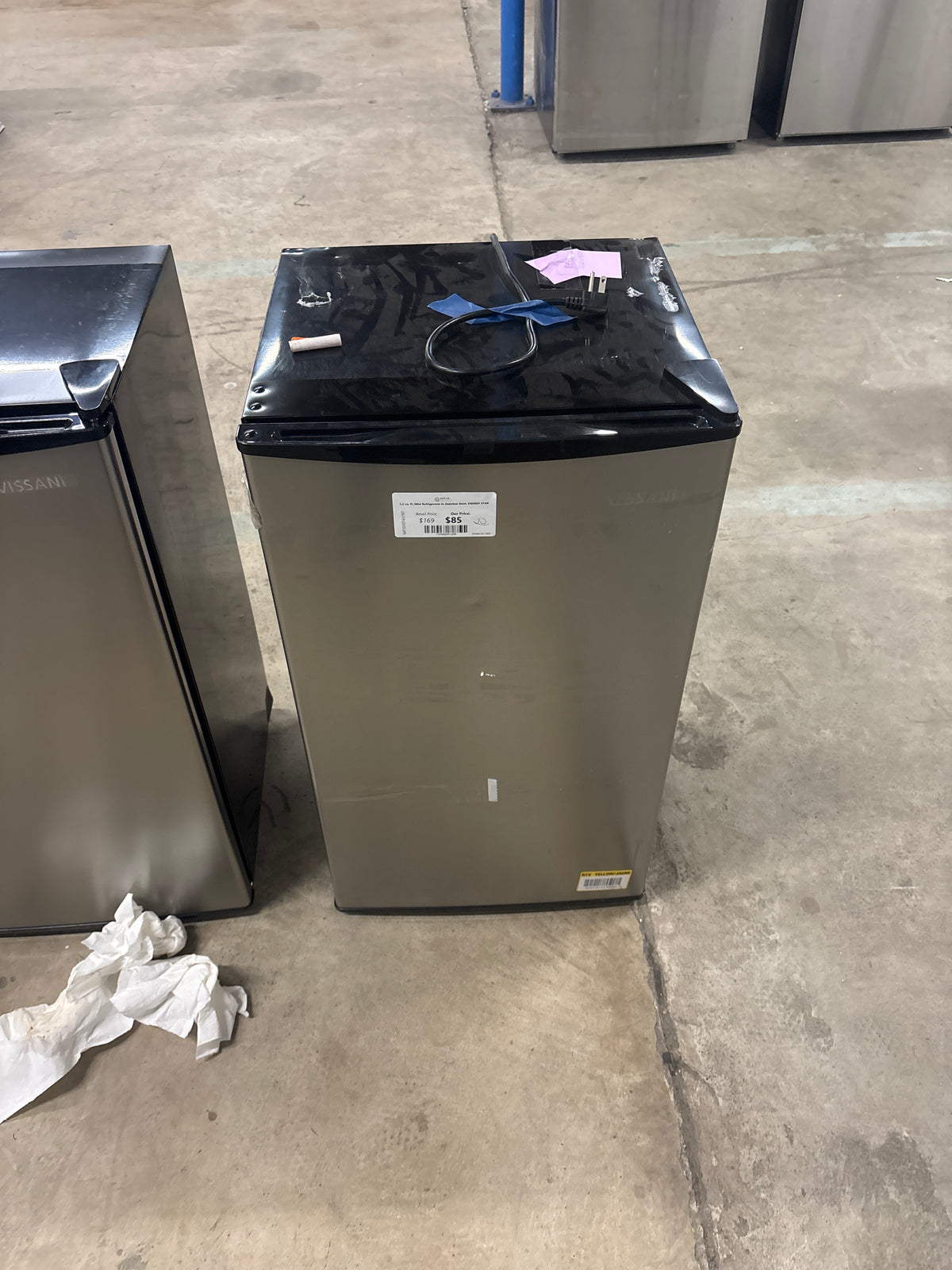 3.2 cu. ft. Mini Refrigerator in Stainless Steel, ENERGY STAR