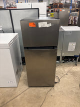 4.5 cu. ft. 2-Door Mini Refrigerator in Platinum Steel with Freezer