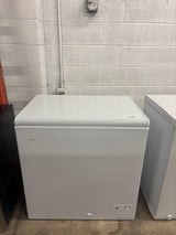 7.0 cu. ft. Manual Defrost Chest Freezer with LED Light in White Garage Ready