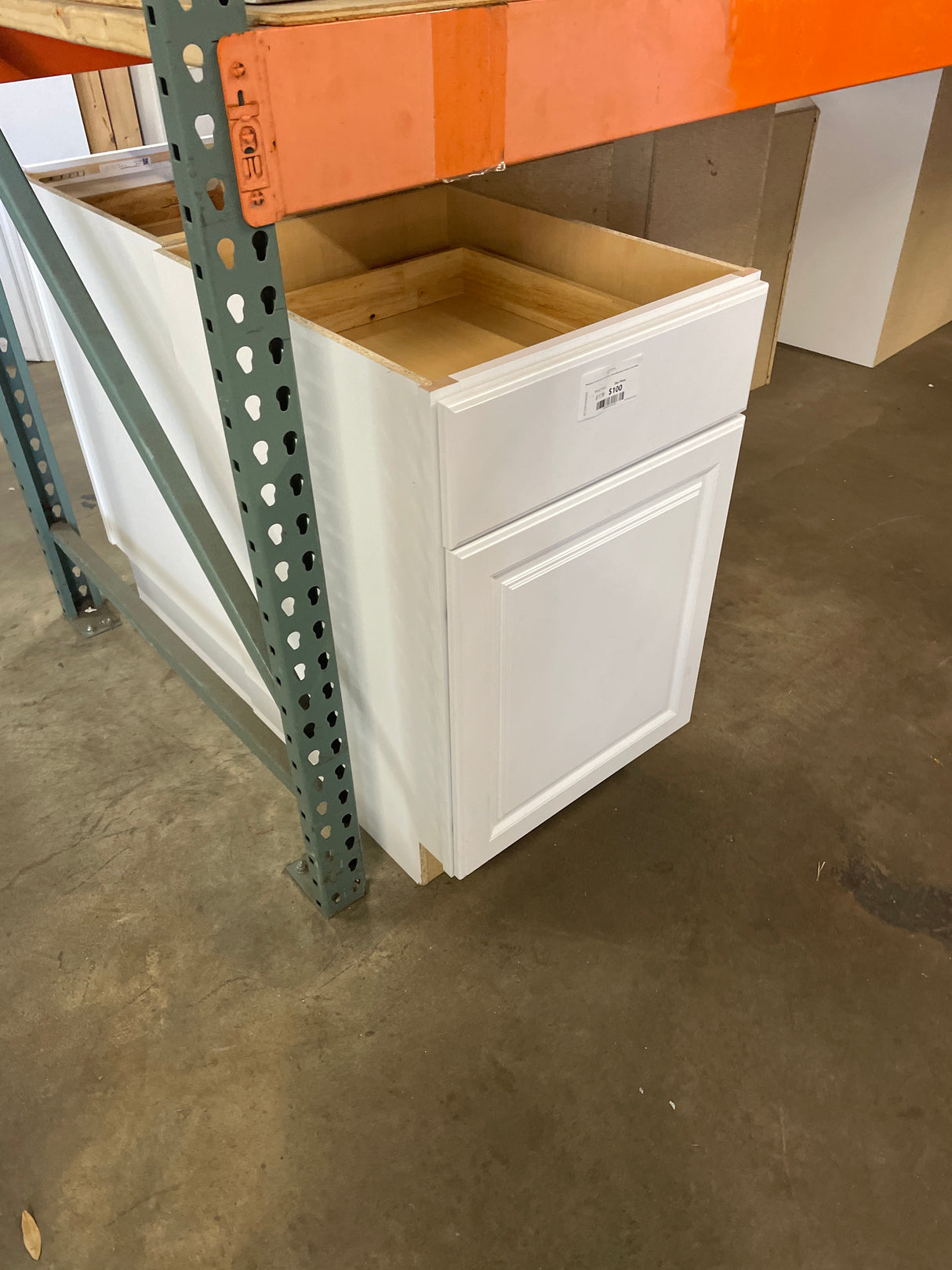 Hampton 21 in. W x 24 in. D x 34.5 in. H Assembled Base Cabinet in Satin White