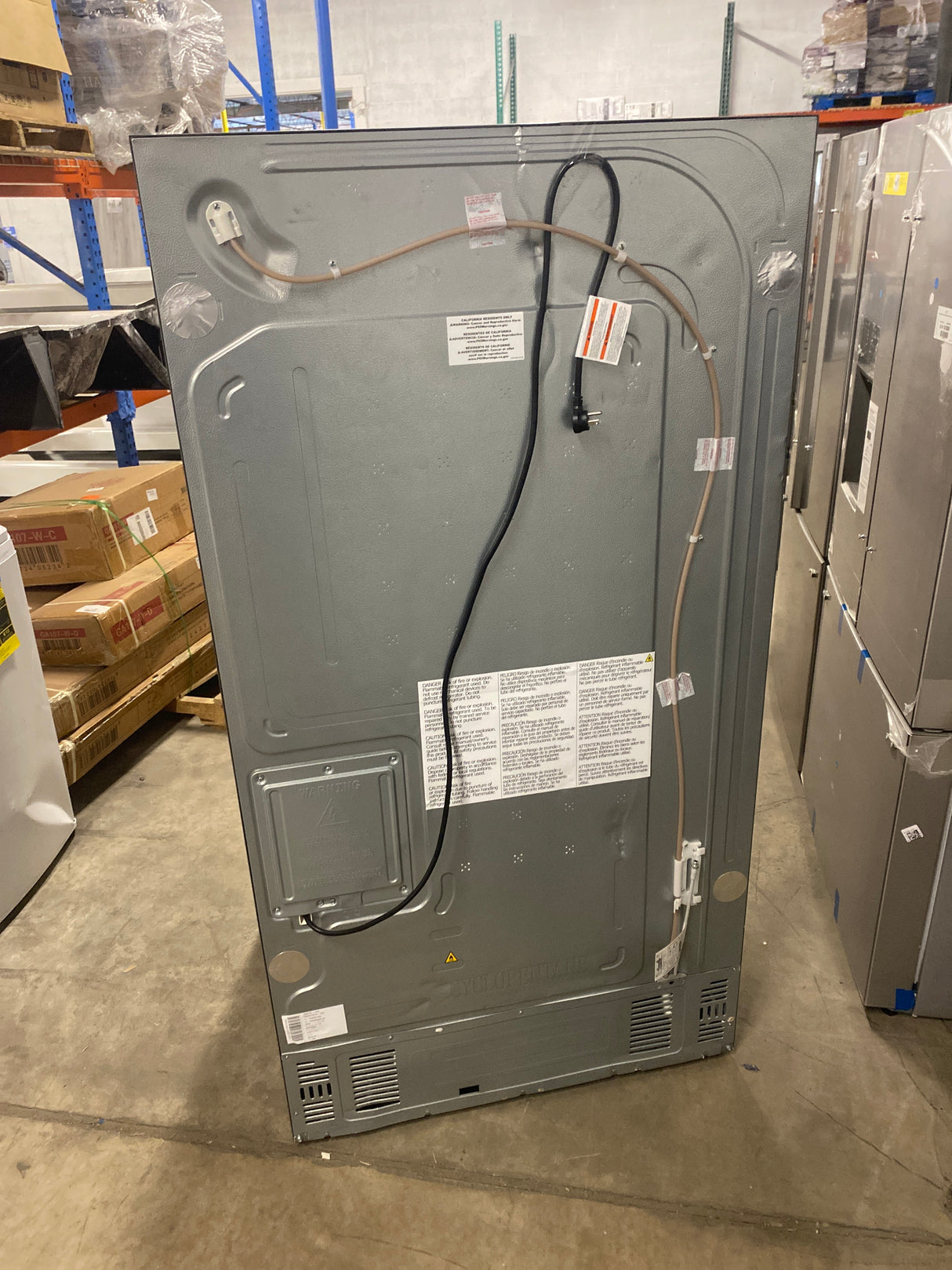 36 in. 26 cu. ft. Standard-Depth 4-Door French Door Refrigerator in Fingerprint-Resistant Stainless Steel Look