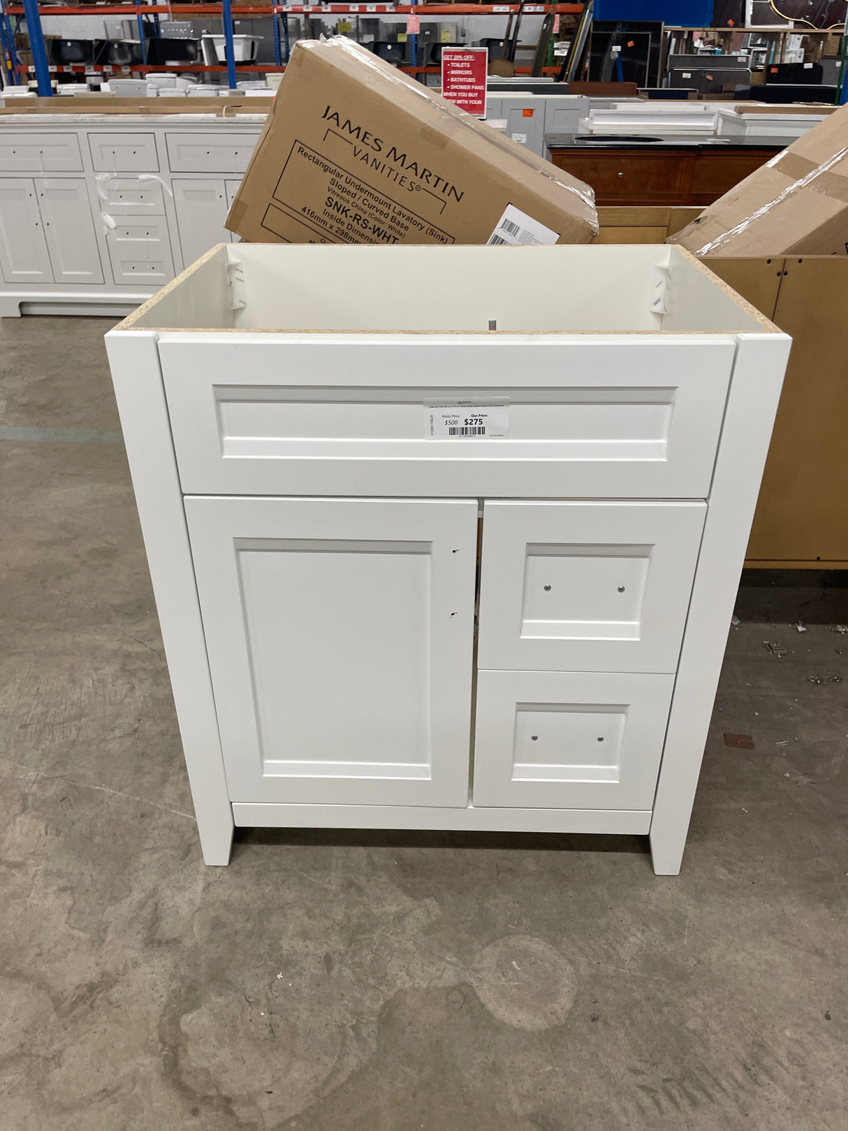 Craye 48 in. W x 22 in. D x 34 in. H Bath Vanity Cabinet without Top in Deep Blue