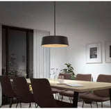 Alton 43-Watt Integrated LED Black 5 CCT Modern Hanging Pendant Chandelier Light Fixture for Dining Room or Kitchen