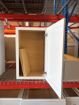 Westfield Feather White Shaker Stock Assembled Wall Kitchen Cabinet (18 in. W x 12 in. D x 30 in. H)