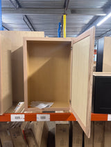 24 in. W x 12 in. D x 36 in. H Assembled Wall Kitchen Cabinet in Unfinished with Recessed Panel