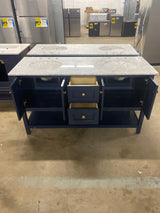 Sterling Vanity 1dw 60x22x34 in Blue