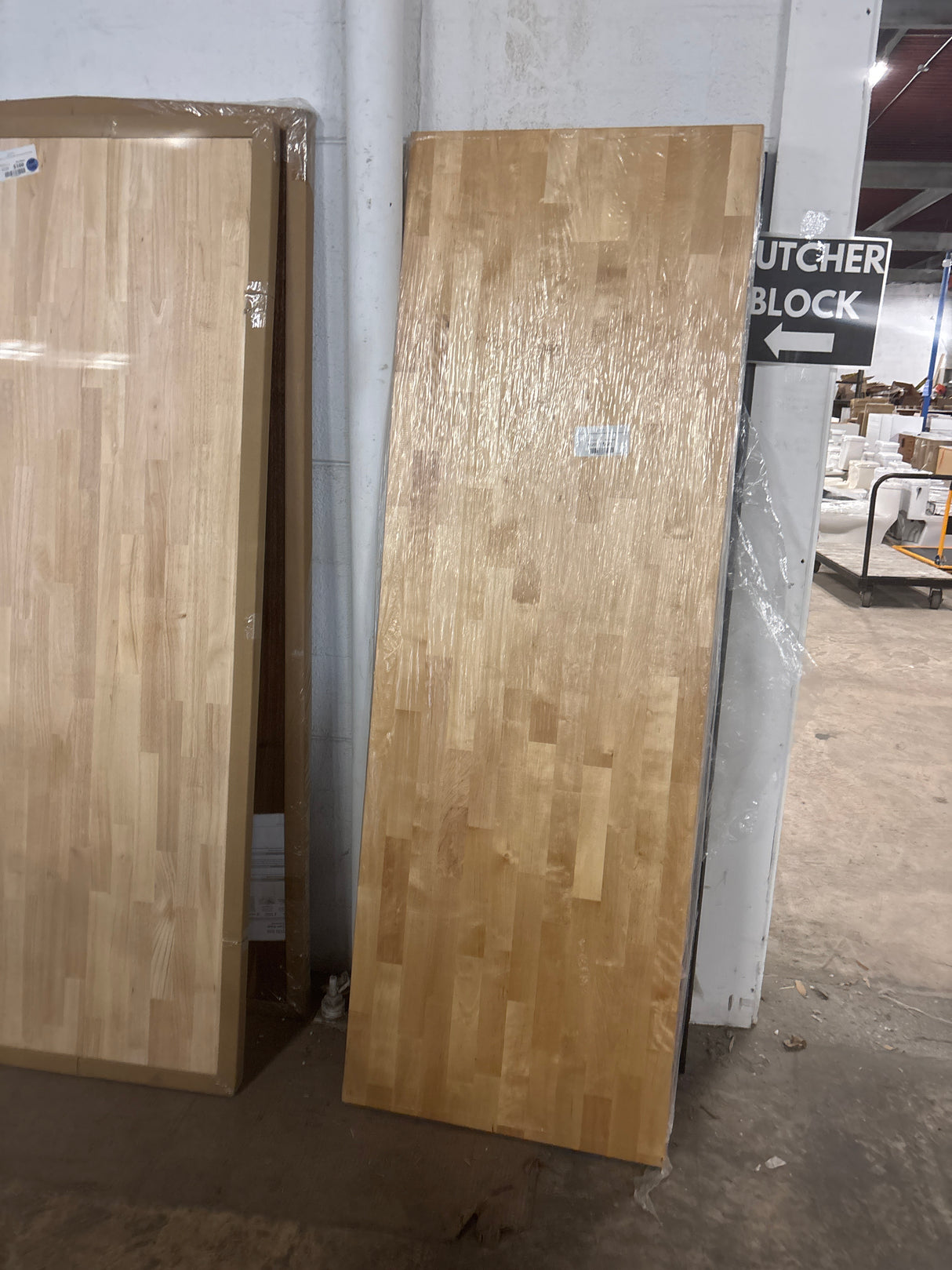 6 ft. L x 25 in. D Finished Engineered Birch Butcher Block Countertop