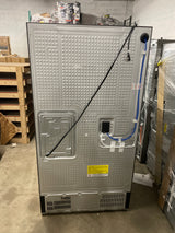 Samsung 23 cu. ft. Counter Depth 4-Door French Door Refrigerator with Beverage Center in Stainless Steel