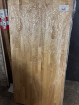 5 ft. L x 30 in. D Finished Engineered Birch Butcher Block Desktop Countertop