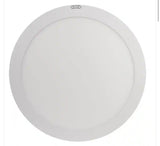15 in. 22.5-Watt White Integrated LED 1650 Lumens Edge-Lit Round Flat Panel Flush Mount Ceiling Light w/Color Changing