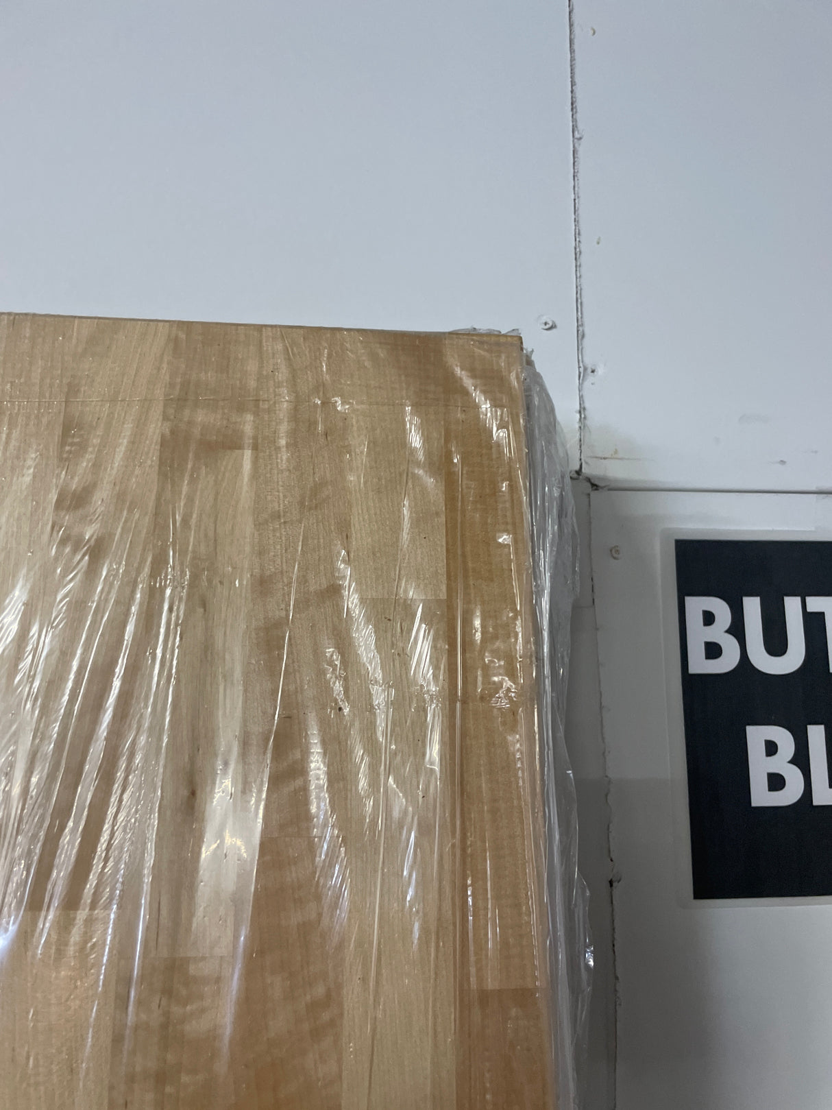 8 ft. L x 25 in. D Finished Engineered Birch Butcher Block Countertop