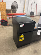 3.1 cu. ft. 2 Door Mini Refrigerator in Black with Freezer, ENERGY STAR