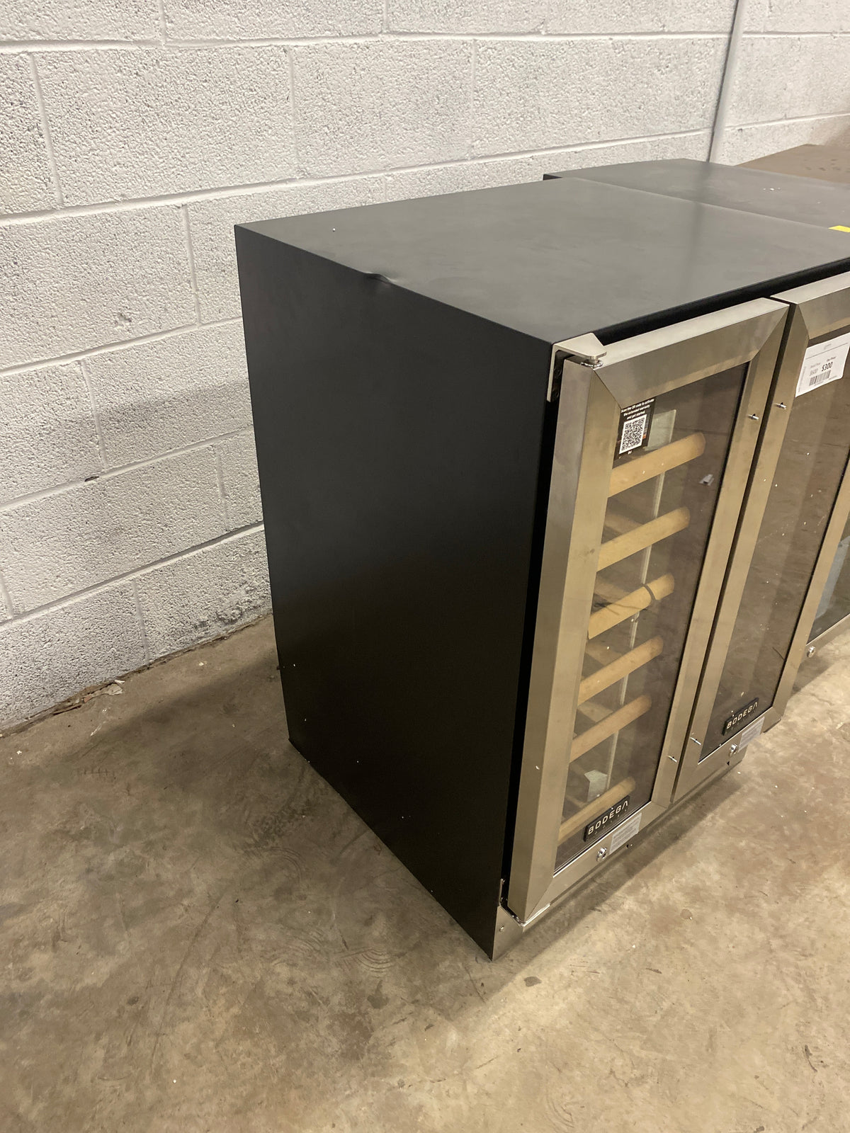24 in. Dual Zone 19-Wine Bottle & 57-Can Beverage & Wine Cooler with removable Shelves & Child Lock in Stainless Steel