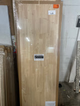 6 ft. L x 25 in. D Unfinished Hevea Solid Wood Butcher Block Countertop With Square Edge