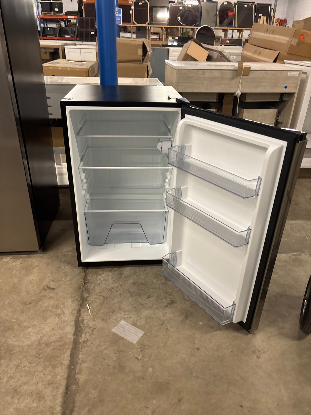 4.3 cu. ft. Mini Refrigerator in Stainless Steel, ENERGY STAR