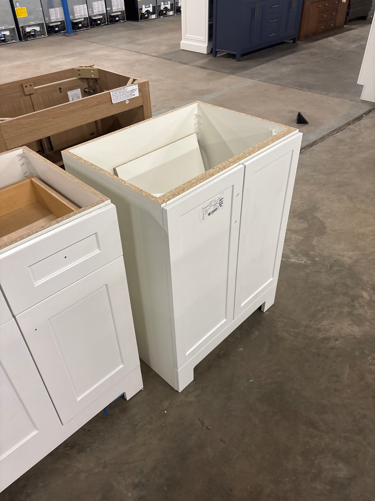 Oakley 25 in. Single Sink White Bath Vanity without Top