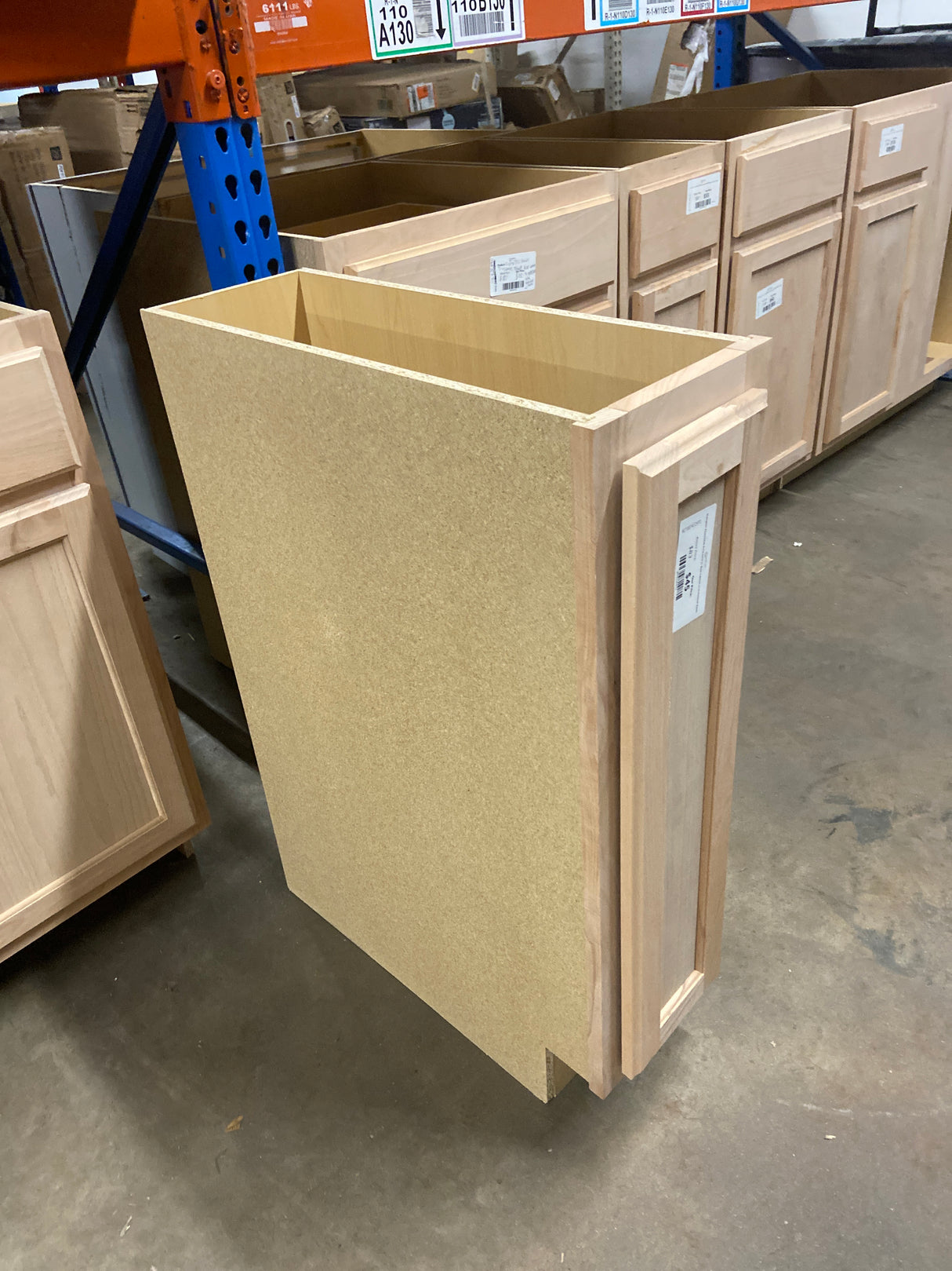 Hampton Assembled 9x34.5x24 in. Base Cabinet in Unfinished Beech