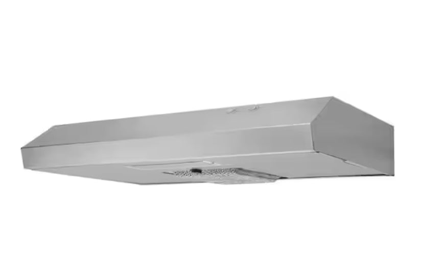 Arno 30 in. 240 CFM Convertible Under Cabinet Range Hood in Stainless Steel with Lighting and Charcoal Filter