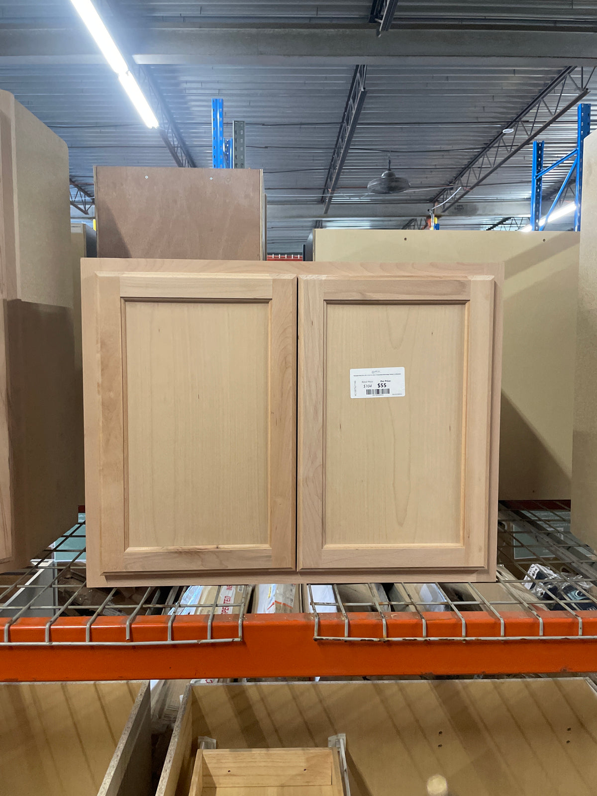 Recessed Panel 30 in. W x 12 in. D x 24 in. H Assembled Wall Bridge Cabinet in Unfinished