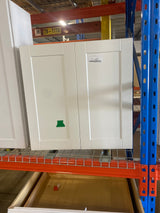 Arlington Vesper White Plywood Shaker Stock Assembled Wall Kitchen Cabinet Soft Close 30 in. W x 12 in. D x 30 in. H
