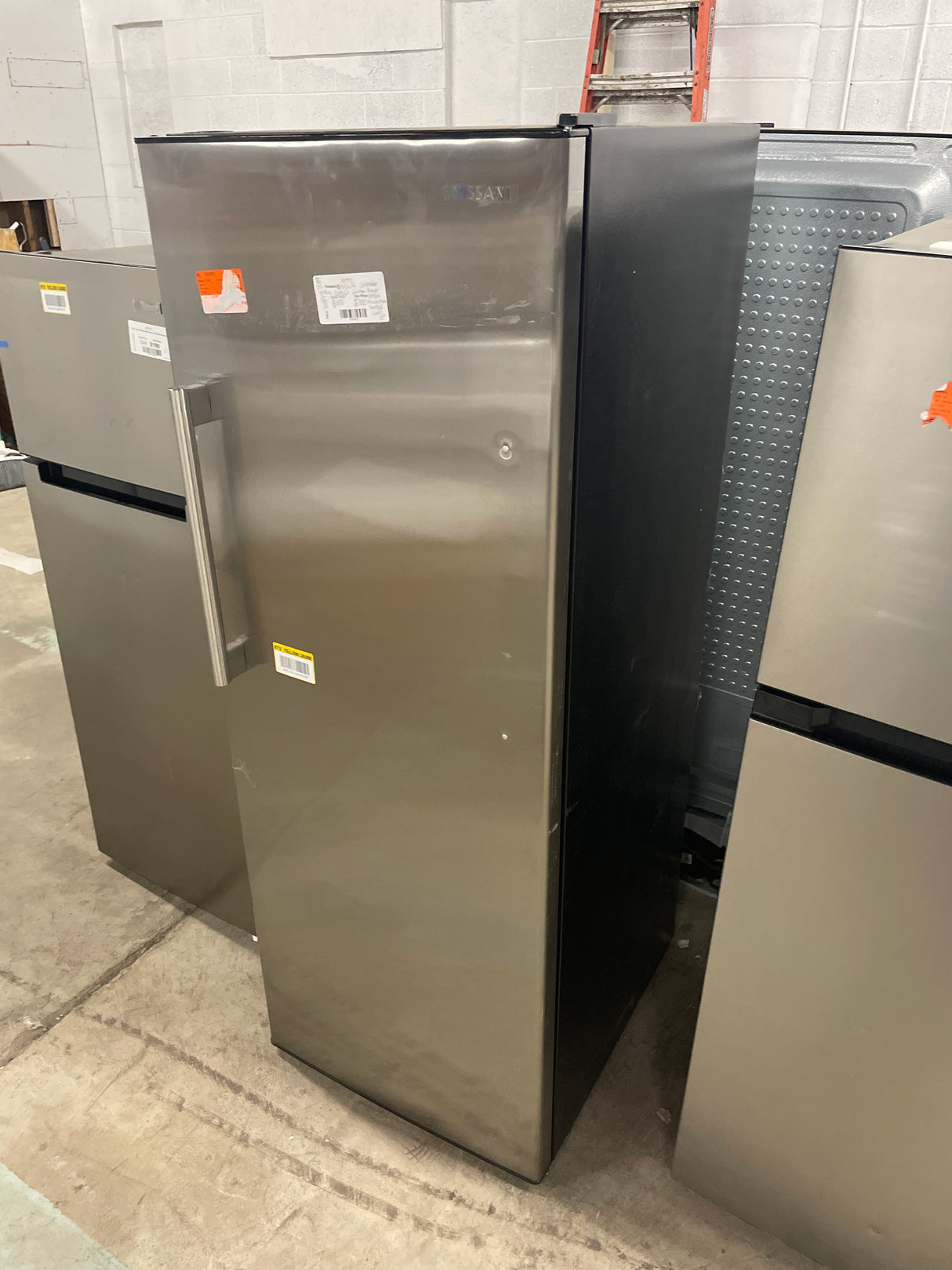 11 cu. ft. Convertible Auto Defrost Garage Ready Upright Freezer/Refrigerator in Stainless Steel, Energy Star