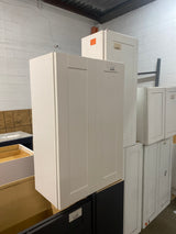 Arlington Vesper White Plywood Shaker Stock Assembled Wall Kitchen Cabinet Soft Close 24 in. W x 12 in. D x 36 in. H