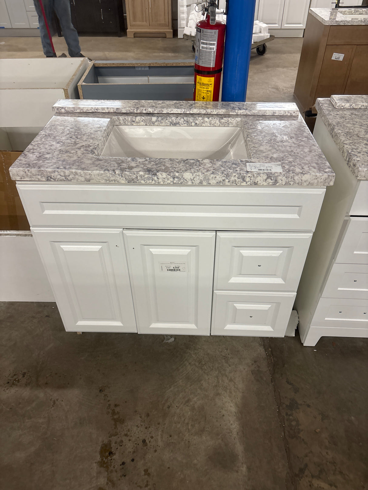 Glensford 36 in. W x 21.65 in. D x 34.21 in. H Bath Vanity Cabinet With Top