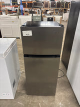 4.5 cu. ft. 2-Door Mini Refrigerator in Platinum Steel with Freezer